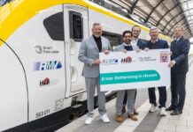 Test des ersten Batteriezugs Hessens läuft